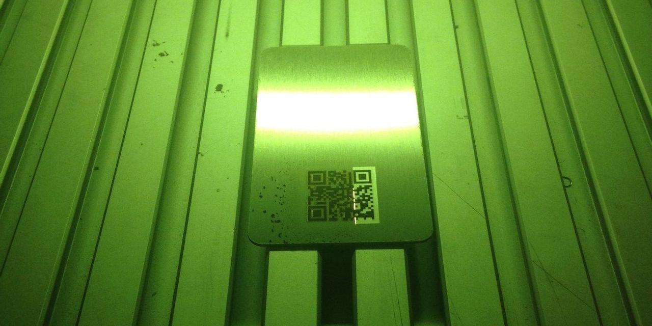 laser labelling barcode