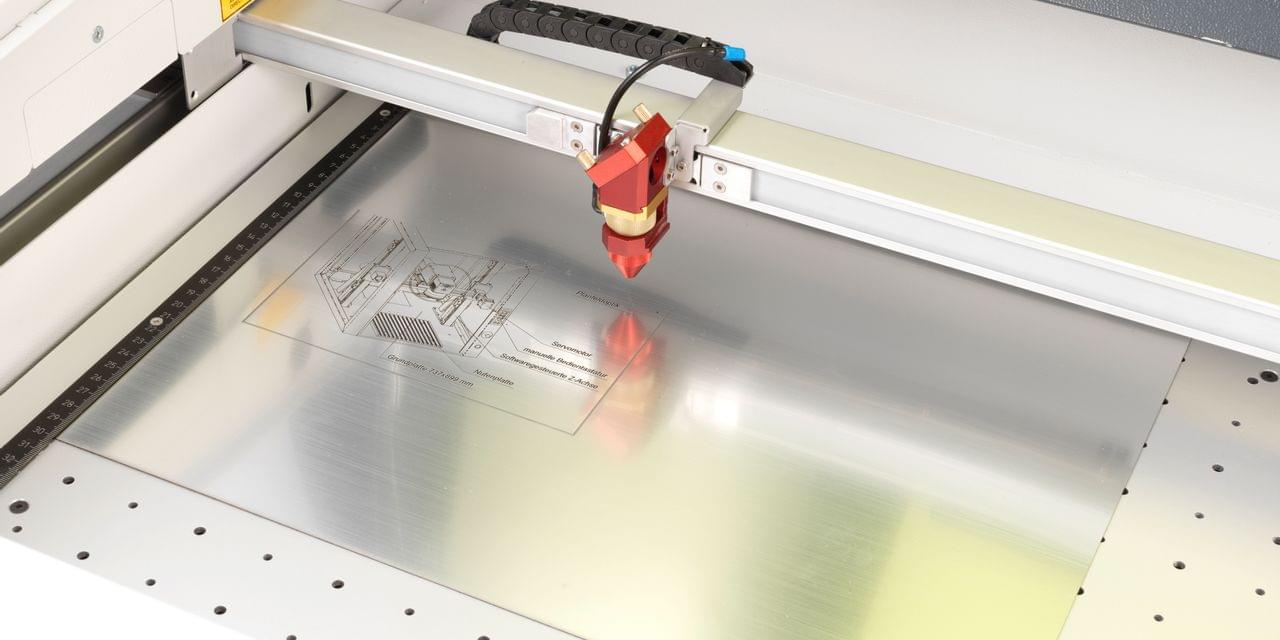 laser engraving with high-quality mode